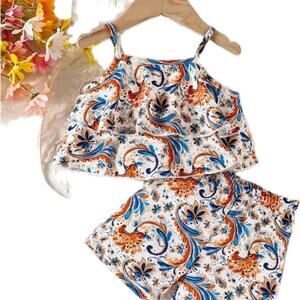 New girl's 2 piece summer outfit 6-9 months